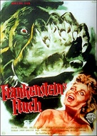 The Curse of Frankenstein - German Movie Poster (xs thumbnail)
