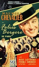 Folies Berg&egrave;re de Paris - VHS movie cover (xs thumbnail)