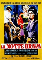La notte brava - Italian Movie Poster (xs thumbnail)