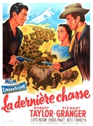 The Last Hunt - French Movie Poster (xs thumbnail)