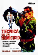 Tecnica di un omicidio - Spanish Movie Poster (xs thumbnail)