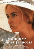 Une femme fran&ccedil;aise - Spanish Movie Poster (xs thumbnail)