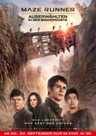 Maze Runner: The Scorch Trials - German Movie Poster (xs thumbnail)