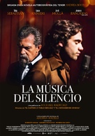 La musica del silenzio - Spanish Movie Poster (xs thumbnail)