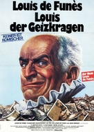 L&#039;avare - German Movie Poster (xs thumbnail)