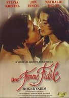 Une femme fid&egrave;le - French DVD movie cover (xs thumbnail)