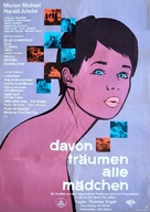 Davon tr&auml;umen alle M&auml;dchen - German Movie Poster (xs thumbnail)