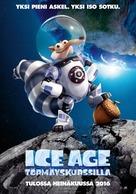 Ice Age: Collision Course - Finnish Movie Poster (xs thumbnail)
