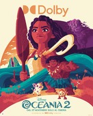 Moana 2 - Italian Movie Poster (xs thumbnail)