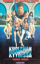 Picasso Trigger - Finnish VHS movie cover (xs thumbnail)