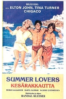 Summer Lovers - Finnish VHS movie cover (xs thumbnail)