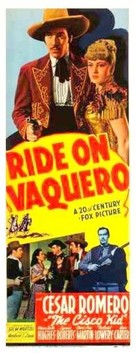 Ride on Vaquero - Movie Poster (xs thumbnail)