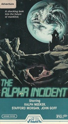 The Alpha Incident - VHS movie cover (xs thumbnail)