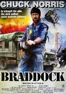 Braddock: Missing in Action III - German Movie Poster (xs thumbnail)
