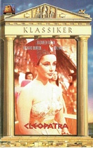 Cleopatra - German VHS movie cover (xs thumbnail)