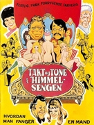 Takt og tone i himmelsengen - Danish Movie Poster (xs thumbnail)