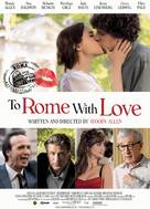 To Rome with Love - Swiss Movie Poster (xs thumbnail)