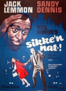 The Out-of-Towners - Danish Movie Poster (xs thumbnail)
