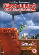 Gremlins 2: The New Batch - British DVD movie cover (xs thumbnail)