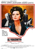 Verdict - Spanish Movie Poster (xs thumbnail)