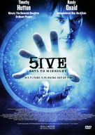 5ive Days to Midnight - Danish Movie Cover (xs thumbnail)