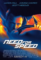Need for Speed - Theatrical movie poster (xs thumbnail)