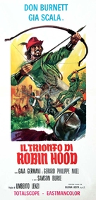 Il trionfo di Robin Hood - Italian Movie Poster (xs thumbnail)