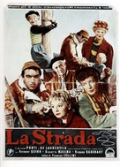 La strada - Italian Movie Poster (xs thumbnail)