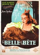 La belle et la b&ecirc;te - German Movie Poster (xs thumbnail)