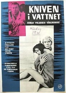 N&oacute;z w wodzie - Swedish Movie Poster (xs thumbnail)
