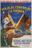 Journey to the Center of the Earth - Argentinian Movie Poster (xs thumbnail)