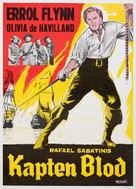 Captain Blood - Swedish Re-release movie poster (xs thumbnail)