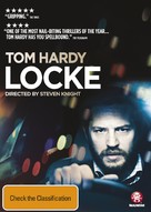 Locke - Australian DVD movie cover (xs thumbnail)