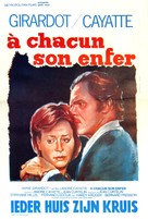 &Agrave; chacun son enfer - Belgian Movie Poster (xs thumbnail)