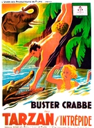 Tarzan the Fearless - French Movie Poster (xs thumbnail)