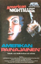 American Nightmare - Finnish VHS movie cover (xs thumbnail)
