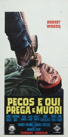 Pecos &egrave; qui: prega e muori - Italian Movie Poster (xs thumbnail)