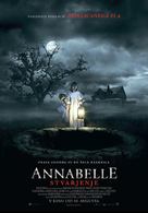 Annabelle: Creation - Slovenian Movie Poster (xs thumbnail)