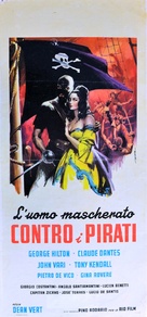 L&#039;uomo mascherato contro i pirati - Italian Movie Poster (xs thumbnail)