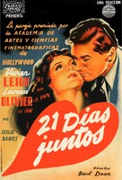 21 Days - Spanish Movie Poster (xs thumbnail)