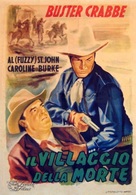 The Mysterious Rider - Italian Movie Poster (xs thumbnail)
