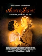 Aim&eacute;e &amp; Jaguar - German Movie Poster (xs thumbnail)
