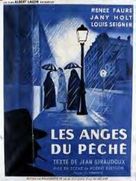 Les anges du p&eacute;ch&eacute; - French Movie Poster (xs thumbnail)