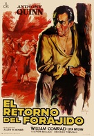 The Ride Back - Spanish Movie Poster (xs thumbnail)