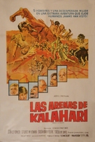 Sands of the Kalahari - Spanish Movie Poster (xs thumbnail)