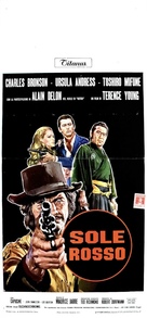 Soleil rouge - Italian Movie Poster (xs thumbnail)