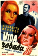 Stolen Life - Spanish Movie Poster (xs thumbnail)