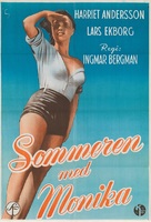 Sommaren med Monika - Norwegian Movie Poster (xs thumbnail)