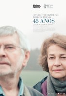 45 Years - Portuguese Movie Poster (xs thumbnail)