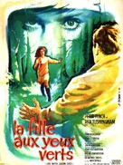 Girl with Green Eyes - French Movie Poster (xs thumbnail)